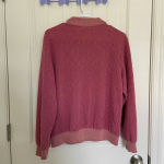 Vintage Alfred Dunner women’s quilted quarter zip jacket —‎ medium Pink Photo 4