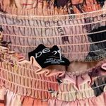 Bebe NWT $89 • Romper • Floral Pink • Vacation Brunch • Beach • Summer • Spring Photo 5