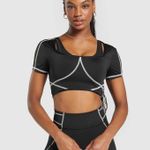 Gymshark Stitch Feature Crop Top Photo 0