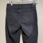 CAbi Hi-Low Crop Jeans Washed Black Raw Hem 4519 Photo 11