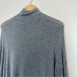 Free People  Grey Turtle Neck Tunic Top Photo 10