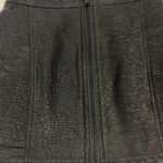 Princess Polly Black Crocodile Print Textured Women's Skirt size 2 Photo 1
