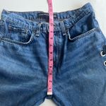 Veronica Beard  INES GIRLFRIEND LACE-UP SIDE JEANS Photo 8