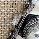 Silver Tone Camera Charm Pendant Rhinestone Accent Necklace Photographer Jewelry Photo 3