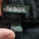 Wild Fable  Black Highest Rise Mom Jean Shorts Photo 3