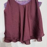 Free People Purple Sequin Turn It On Satin Cami Sz S Photo 3