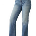 PacSun Jade Low Rise Bootcut Jeans Light Blue Tint NWT Size 28 Photo 0