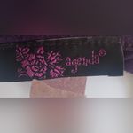 Agenda | Purple Beaded Embellished Tank Top Sleeveless Top Blouse Shirt | Large Photo 2