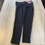 PINK - Victoria's Secret  Black and Pink Leggings tights logo Photo 1