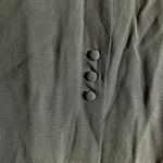 Madewell  Button Front Long Sleeve Dress Size L Smokey Spruce C3 Photo 3