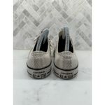 Converse Chuck Taylor All Star Low Top Textured Patterned Off White Womens 7 Photo 4