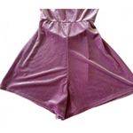 Urban Outfitters NWOT Velvet Romper - Stylish and Chic Small Photo 6