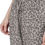 Gray Leopard Super Soft Sweatpants Photo 4