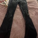 Edikted  Flare Leather Pants Photo 0