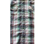 Wrangler Vintage  Wrancher Sleeveless Western Shirt Women’s Sz M Pearl Snap Photo 7