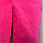 EXPRESS Stretch Strapless MIDI Dress Hot Pink and Black Size 8 Photo 9