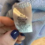 Cotton Candy LA Cropped Sweatshirt Baby Blue Crewneck Pullover Small NWT Photo 5