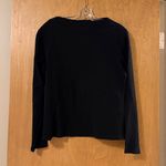 Eileen Fisher Boat Neck Black Style Women's Sweater Photo 1