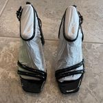 Sam Edelman  Kia Block Heel Sandal Black Patent New in Box, Retail $140 Photo 8