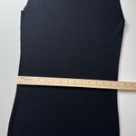 525 Ribbed Tank Midi Dress Large Black‎ Bodycon Casual Everyday Minimalist Chic Black Photo 8