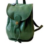 Coach  Bottle Green Leather Weekend Backpack Large Daypack 9943 USA COA Photo 15