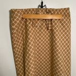 Vintage Summit Sportswear Midi Skirt Tan White Diamond 12 Photo 1