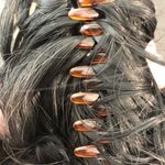 Long black ponytail 19 inch long curly jaw Clipin Size 18 Photo 2