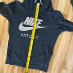 Nike Heathered Grey Hooded Sweater Small Photo 8