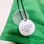 Camila Coelho  Emilia Ruched Tank in Grass Green Photo 3