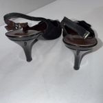 VTG Bruno Magli Old Money Leather Italian Point Toe Pumps 7.5 Photo 4