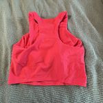 Lululemon LADIES INVIGORATE TRAIN TANK active gym wear SONIC PINK size 12 dance Photo 3