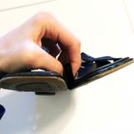 Donald J. Pliner Den Black Mesh Heeled Sandals Black Size 7.5 Photo 2