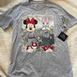 Disney Minnie Mouse Daisy Duck Gray City Tee Women's Small NWT Photo 0