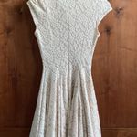 Torn By Ronny Kobo Torn by  Cristal Lace Dress in Pink Photo 4