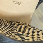 Antonio Melani Sandals Women’s Size 12 M Bannon Black Braided Woven Block Heel Photo 12