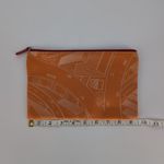 Emirates Small Orange and White Cosmetic Toiletries Bag Accessories Travel Pouch Photo 5