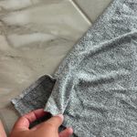 Abound  Heather Gray V-Neck Short Sleeve Tee Photo 2