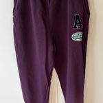 ZARA Women’s Purple Preppy Cozy Joggers Sweatpants Size Medium Photo 0