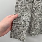 Madewell  Gray Cloud Clover Knit‎ Long Sleeve Pullover Sweater Size S Photo 5