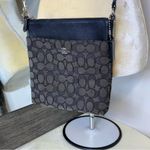 Coach  Kitt Messenger Crossbody Bag Black & Signature Polished Pebble Leather Photo 9