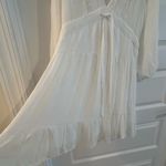 Baltic Born  Amelia Boho Mini Dress White Cream Size L Photo 5