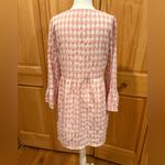 Urban Outfitters  long-sleeve gingham dress, pink & white Photo 1
