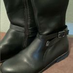 Michael Kors MK Women's Cypress Zip Vegan Leather Boots Black Size 5. Photo 6