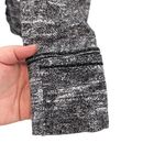 Lululemon Cypress Kiss 1/2 Zip Top Sweatshirt Rush Jacquard Black White Size 10 Photo 6