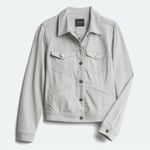 Liverpool Jeans Company Stitch Fix Liverpool Gray Denim Jacket Fossile Grey Size Large Photo 0