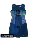 Milly Millly black Lamb Leather Mini Dress women’s size 2 Xs Photo 4