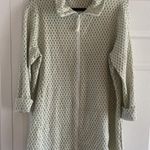 Lior Paris Womens Large Green Full Zip Laggenlook Blouse Quiet Luxury Goblincore Photo 0