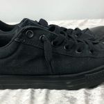 Converse  shoes black chuck taylor all star sneakers size 8 unisex junior Photo 3