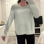 Ellen Tracy light blue soft fuzzy  sweater Photo 0