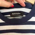 Reformation - Damien Dress Polo Stripe T-Shirt Dress Mini Preppy Staple Classic Photo 4